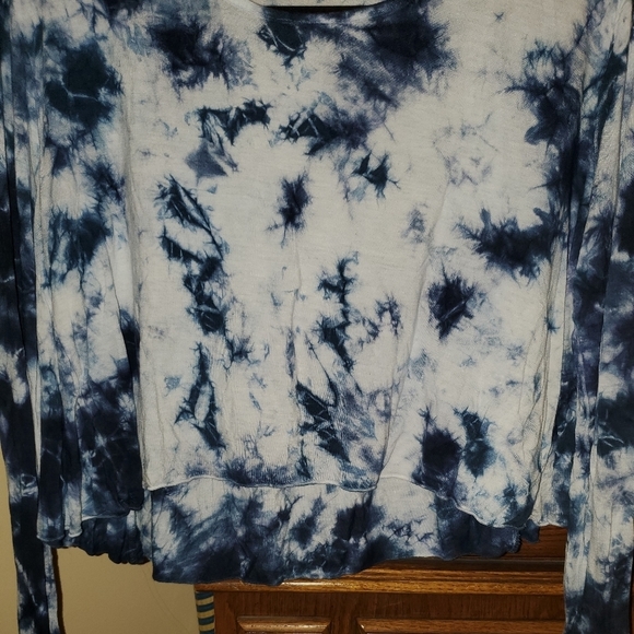 Patrons of Peace Women's Tye-Dye Boho Crop Top - Picture 4 of 6